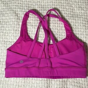 Lululemon Sonic Pink Sports Bra